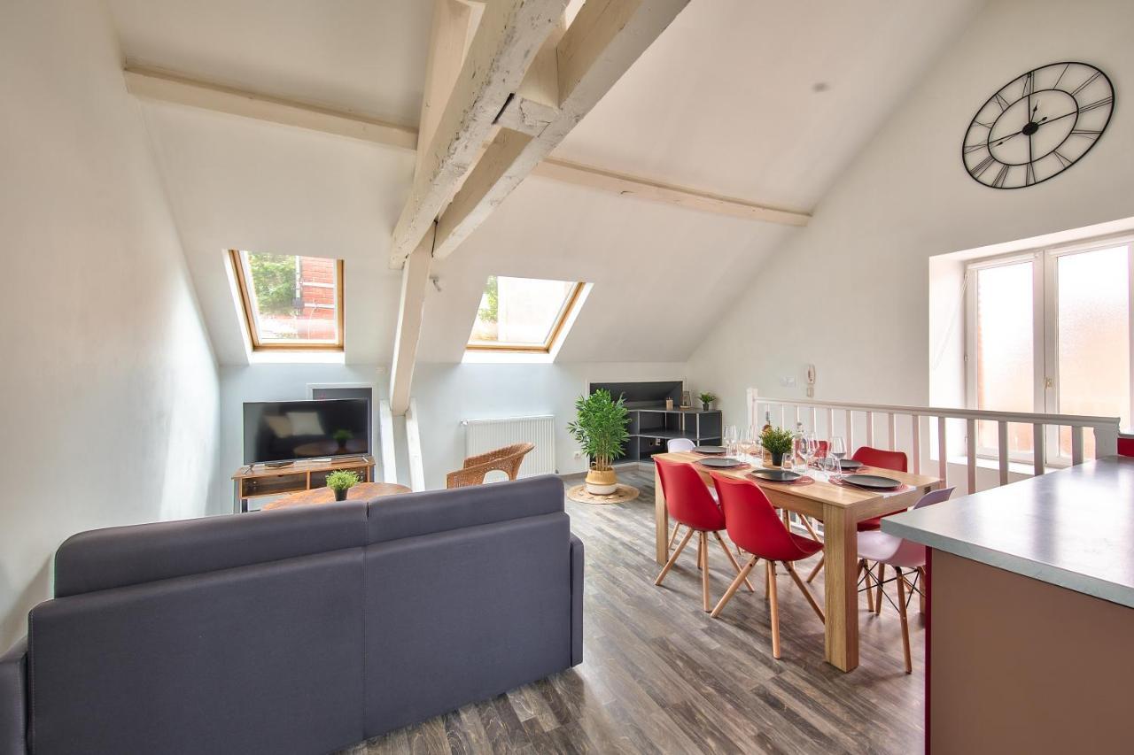 Appartement Cosy Chalon - Calme & Chaleureux Zewnętrze zdjęcie